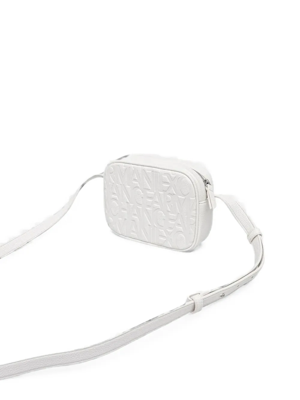 Armani Exchange Crossbodytas met logo-reliëf Wit