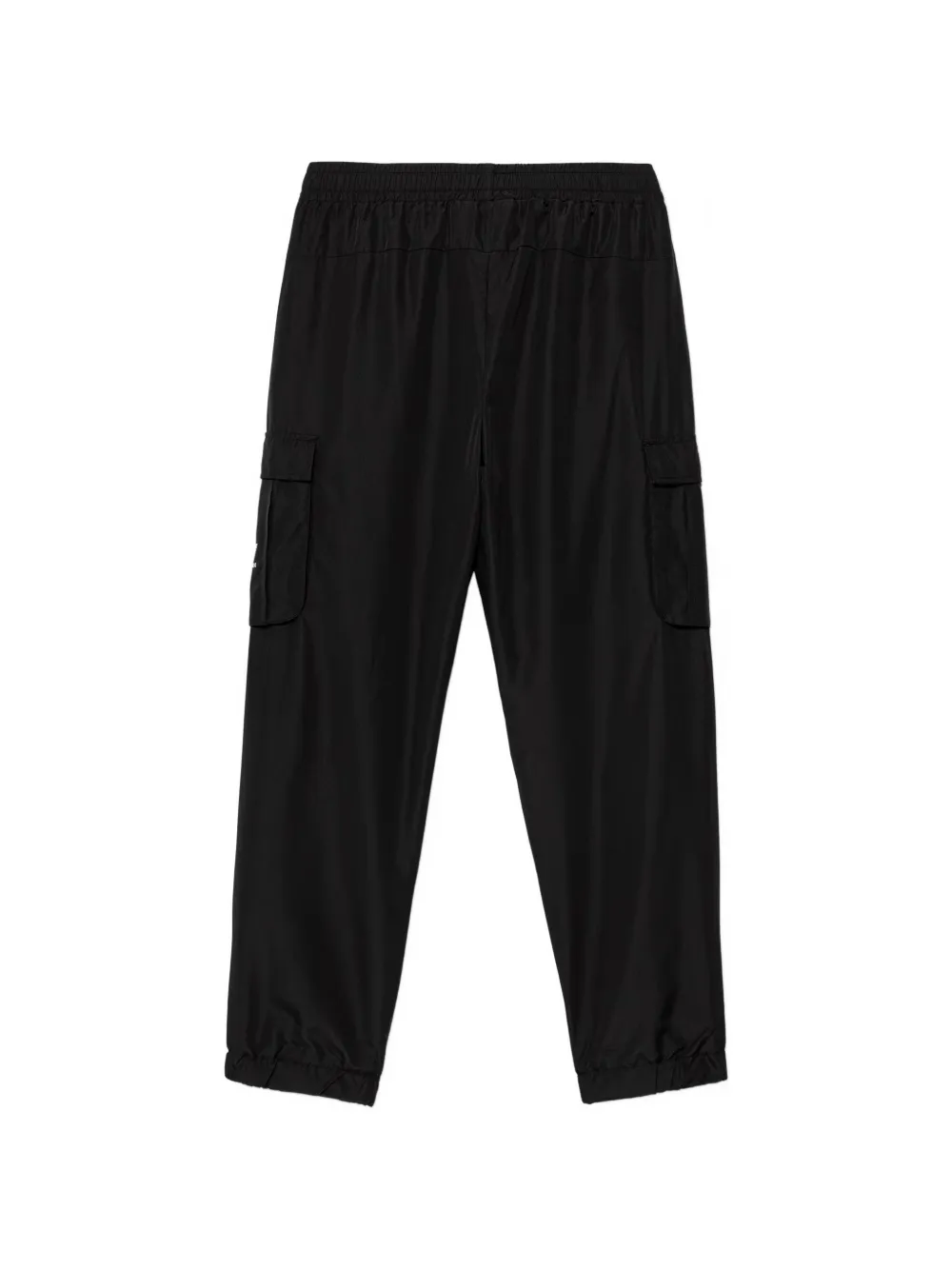 Ea7 Emporio Armani Cargo broek met logoprint Zwart