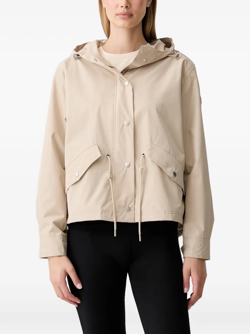 DKNY hooded drawstring jacket - Toni neutri