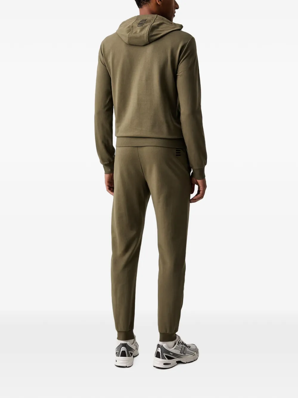 Ea7 Emporio Armani Trainingspak met logoprint Groen