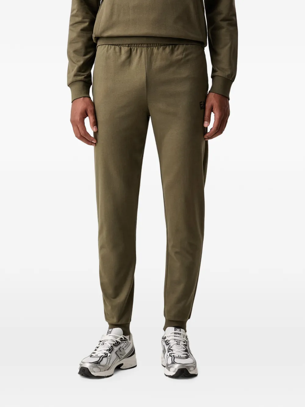 Ea7 Emporio Armani Trainingspak met logoprint Groen