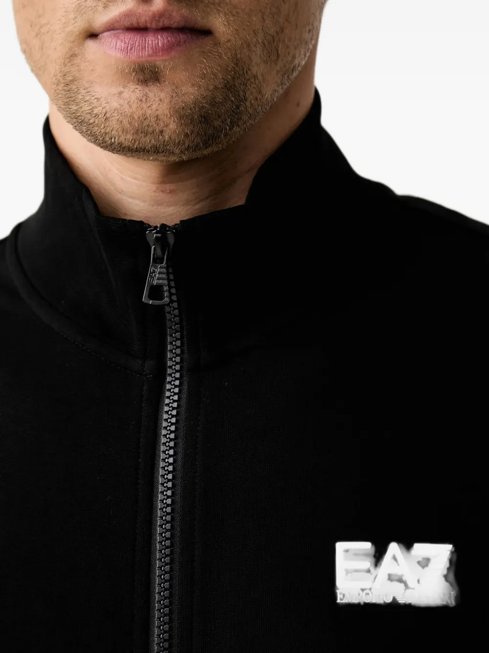 Ea7 Emporio Armani Trainingspak met logoprint Zwart
