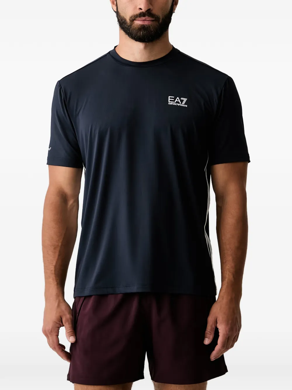 Ea7 Emporio Armani T-shirt con logo - Blu