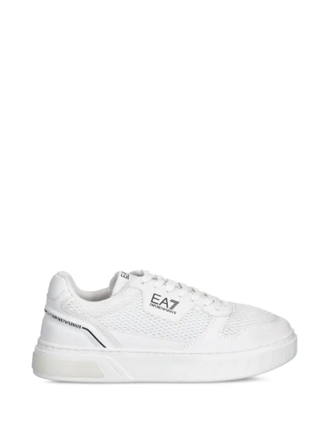 Ea7 Emporio Armani baskets New Premium Court à logo imprimé