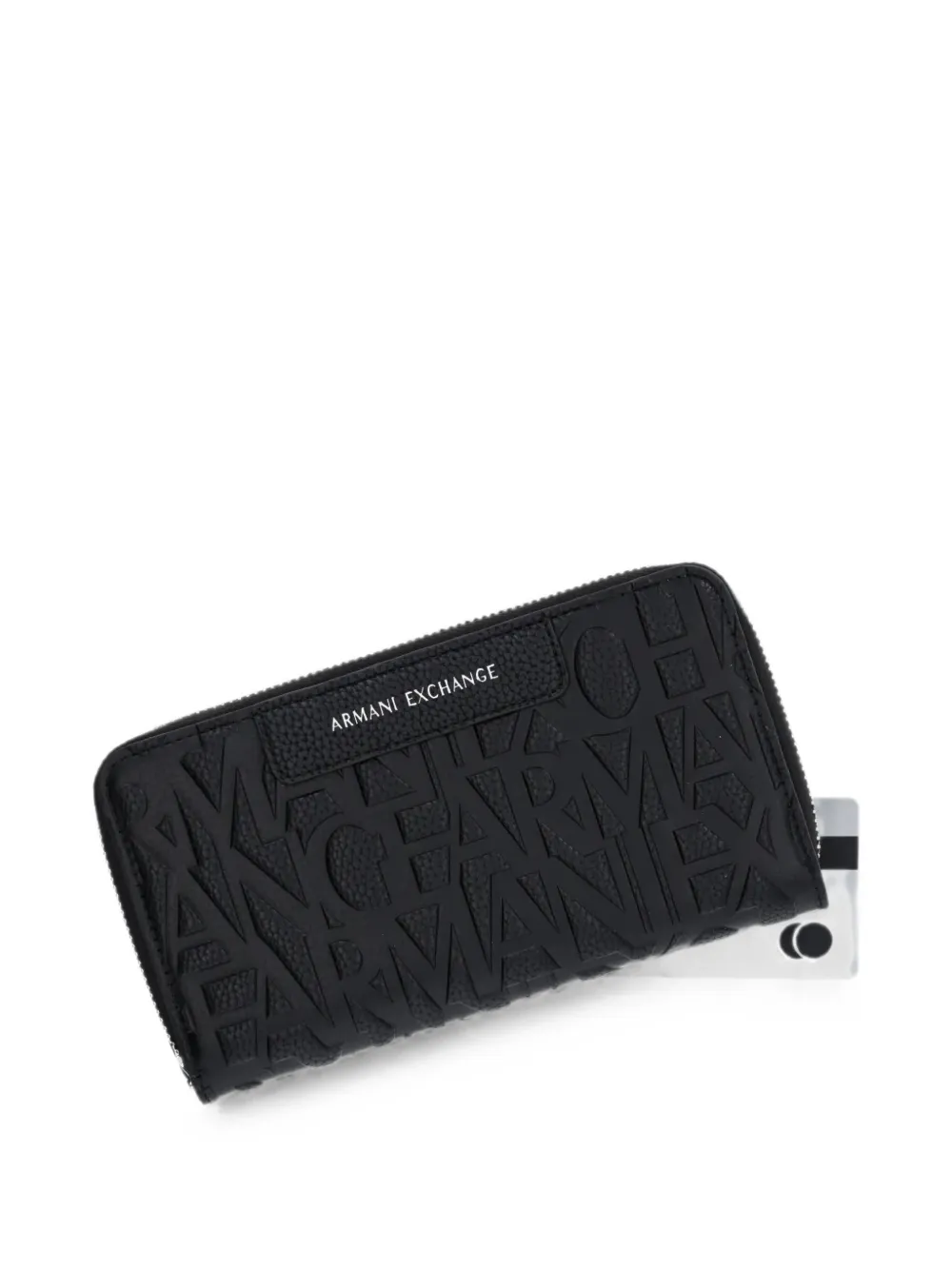 Armani Exchange Portemonnee met logo Zwart