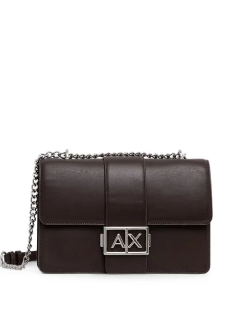 Armani Exchange logo-plaque cross body bag