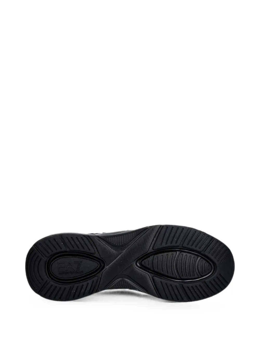 Ea7 Emporio Armani Infinity Venom lace-up sneakers Zwart