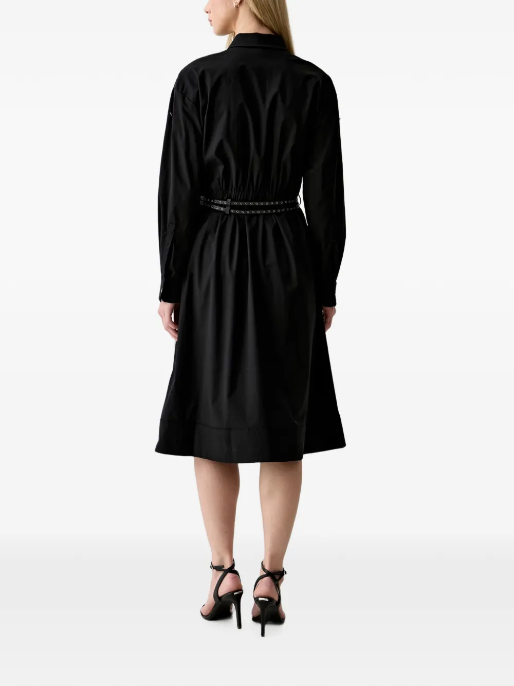 DKNY Button-down blousejurk Zwart