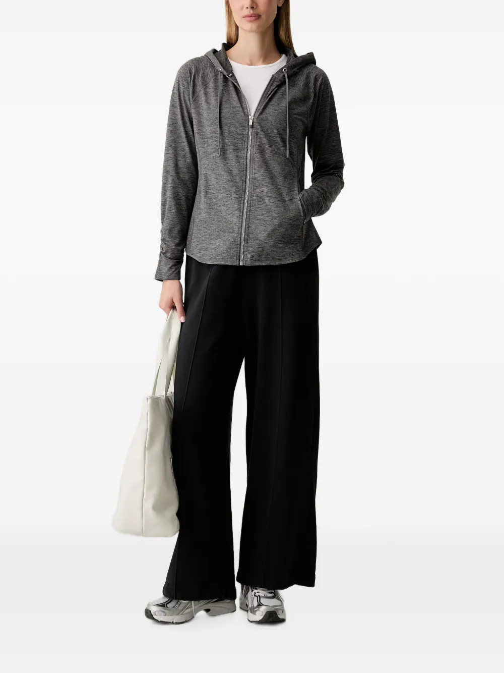 DKNY Hoodie met trekkoord Grijs