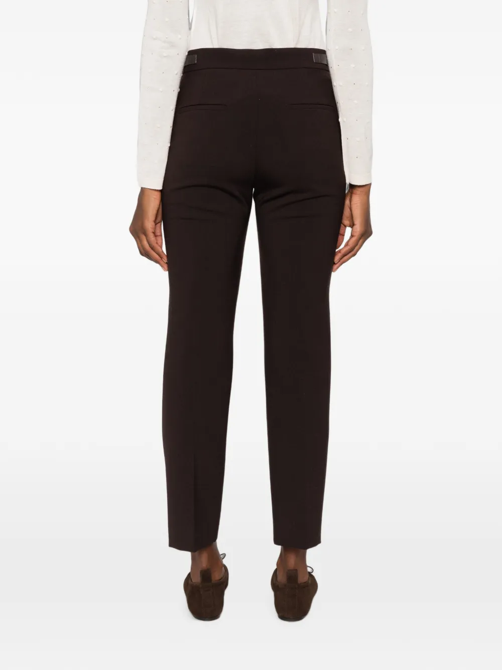 Max Mara Geplooide broek Bruin