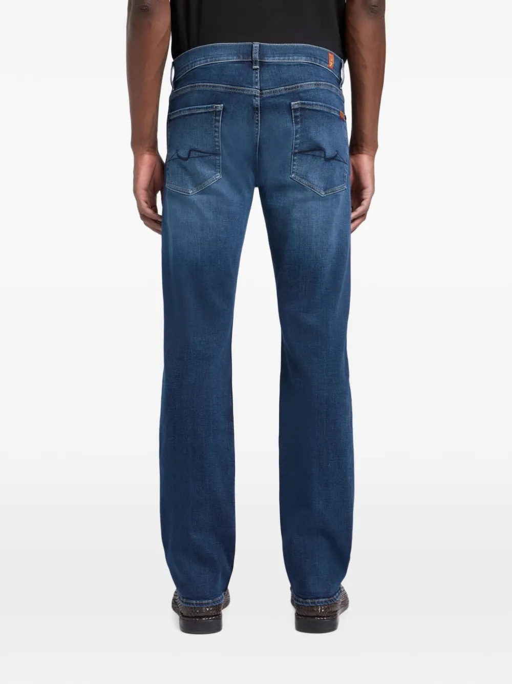 7 For All Mankind Standard straight jeans Blauw