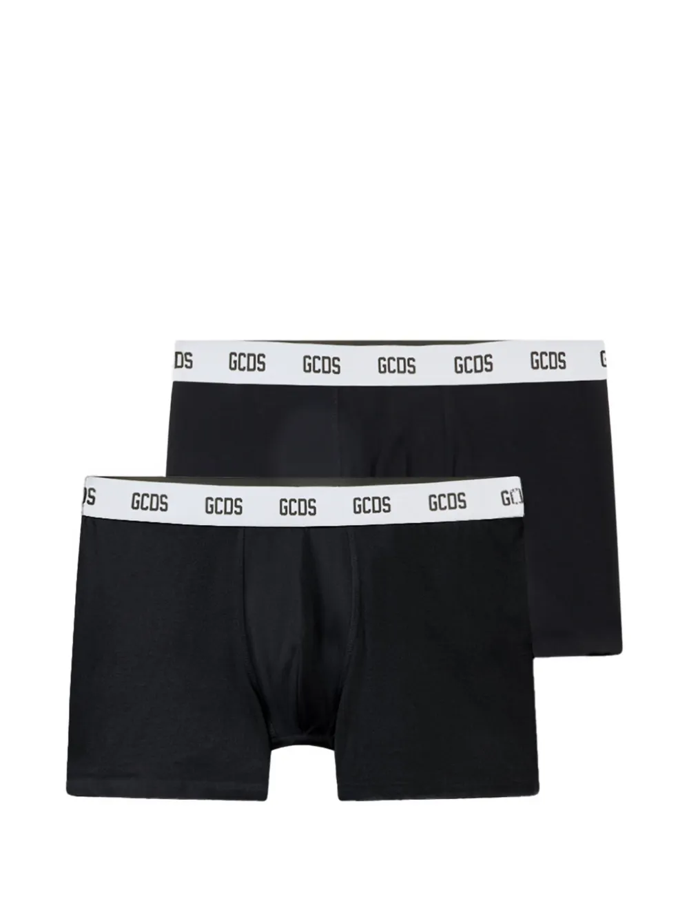 GCDS Boxershorts met logoband Zwart