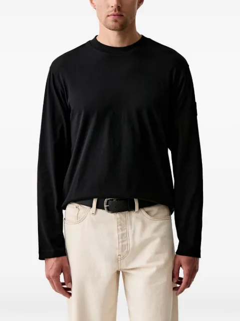 Karl Lagerfeld Jeans 로고 패치 긴소매 티셔츠