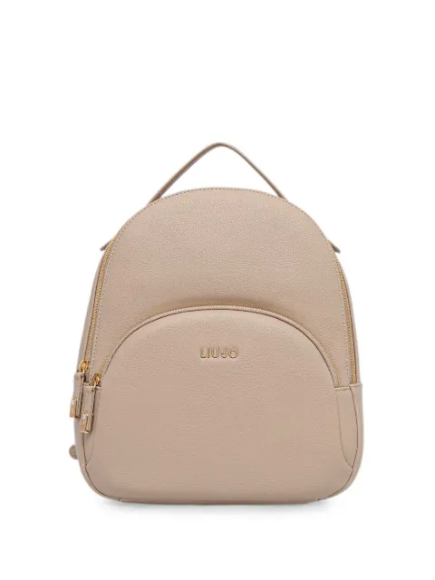 LIU JO mochila con placa del logo
