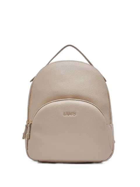 LIU JO mochila con placa del logo