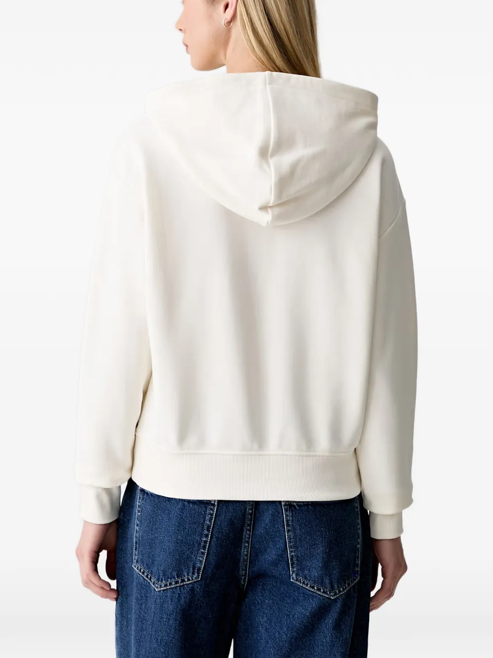 Karl Lagerfeld Jeans Hoodie met logoprint Wit