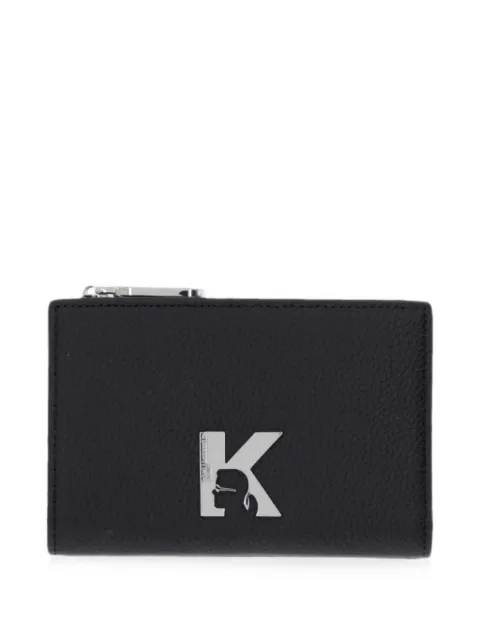 Karl Lagerfeld Jeans logo-plaque bifold wallet