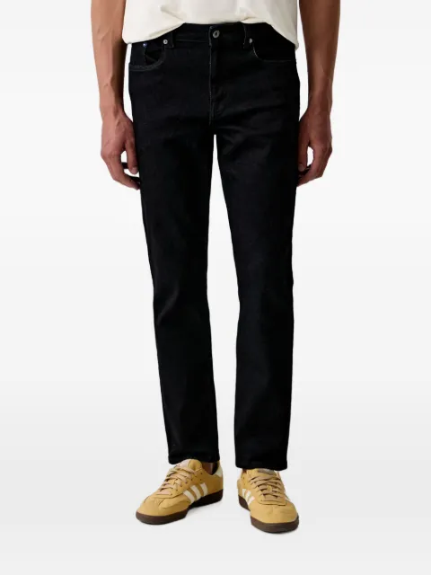 Karl Lagerfeld Jeans logo-patch straight-leg jeans