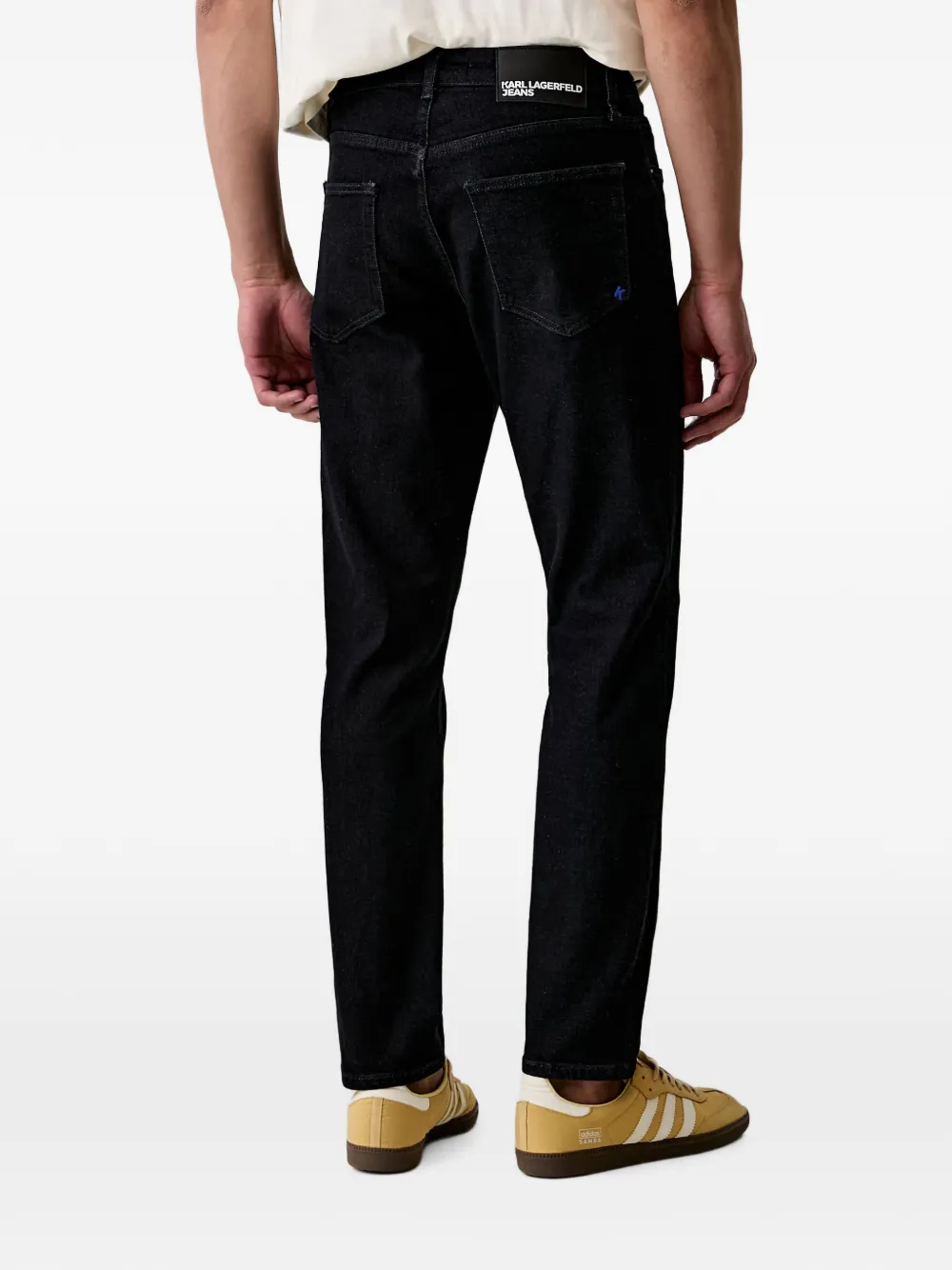 Karl Lagerfeld Jeans Straight jeans Zwart