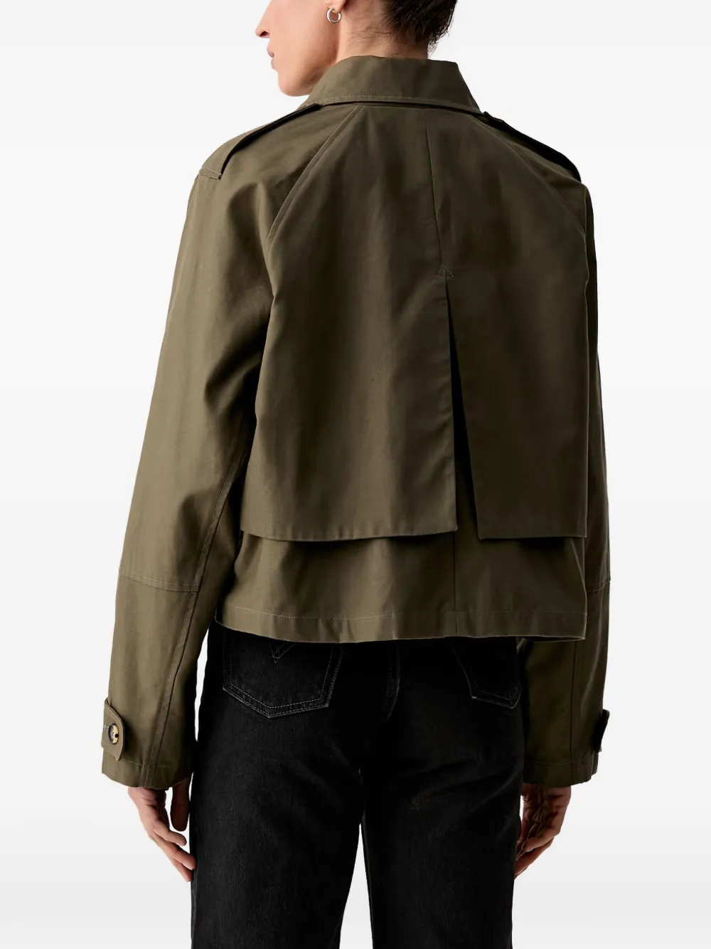 rag & bone Jack met dubbele rij knopen Groen