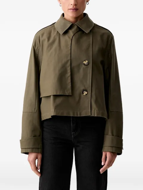 rag & bone double-breasted cropped jacket