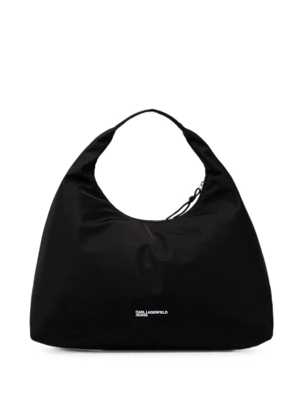 Karl Lagerfeld Jeans Shopper met logoprint Zwart