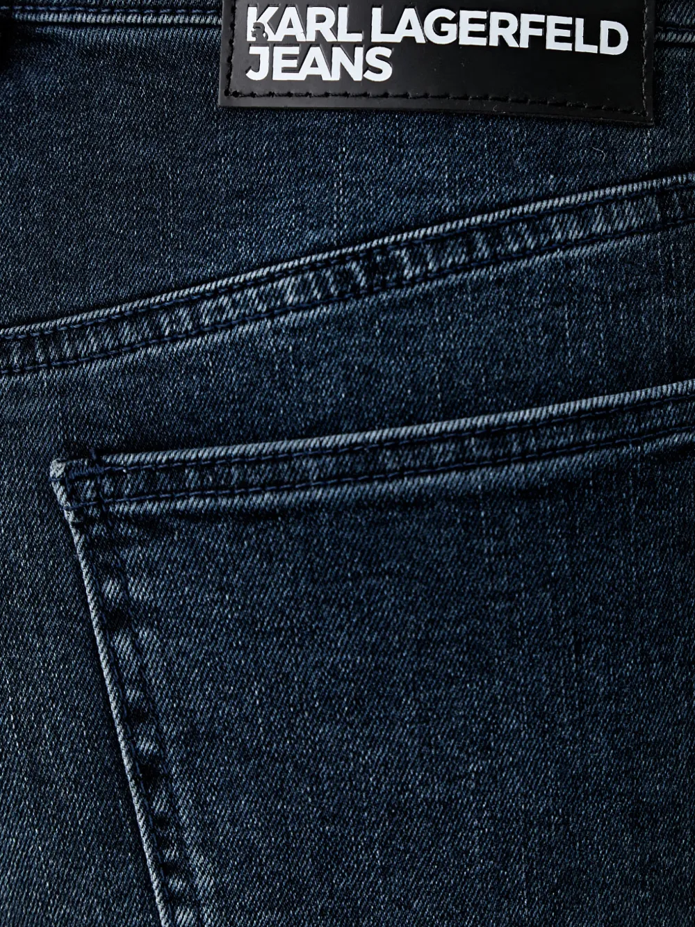 Karl Lagerfeld Jeans Straight jeans Blauw