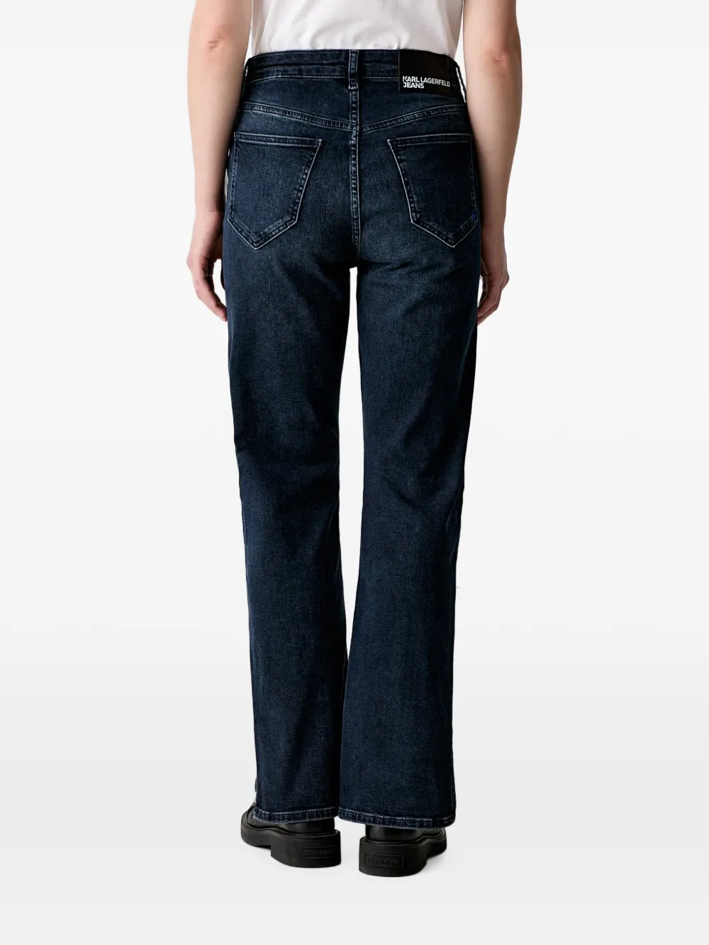 Karl Lagerfeld Jeans Straight jeans Blauw