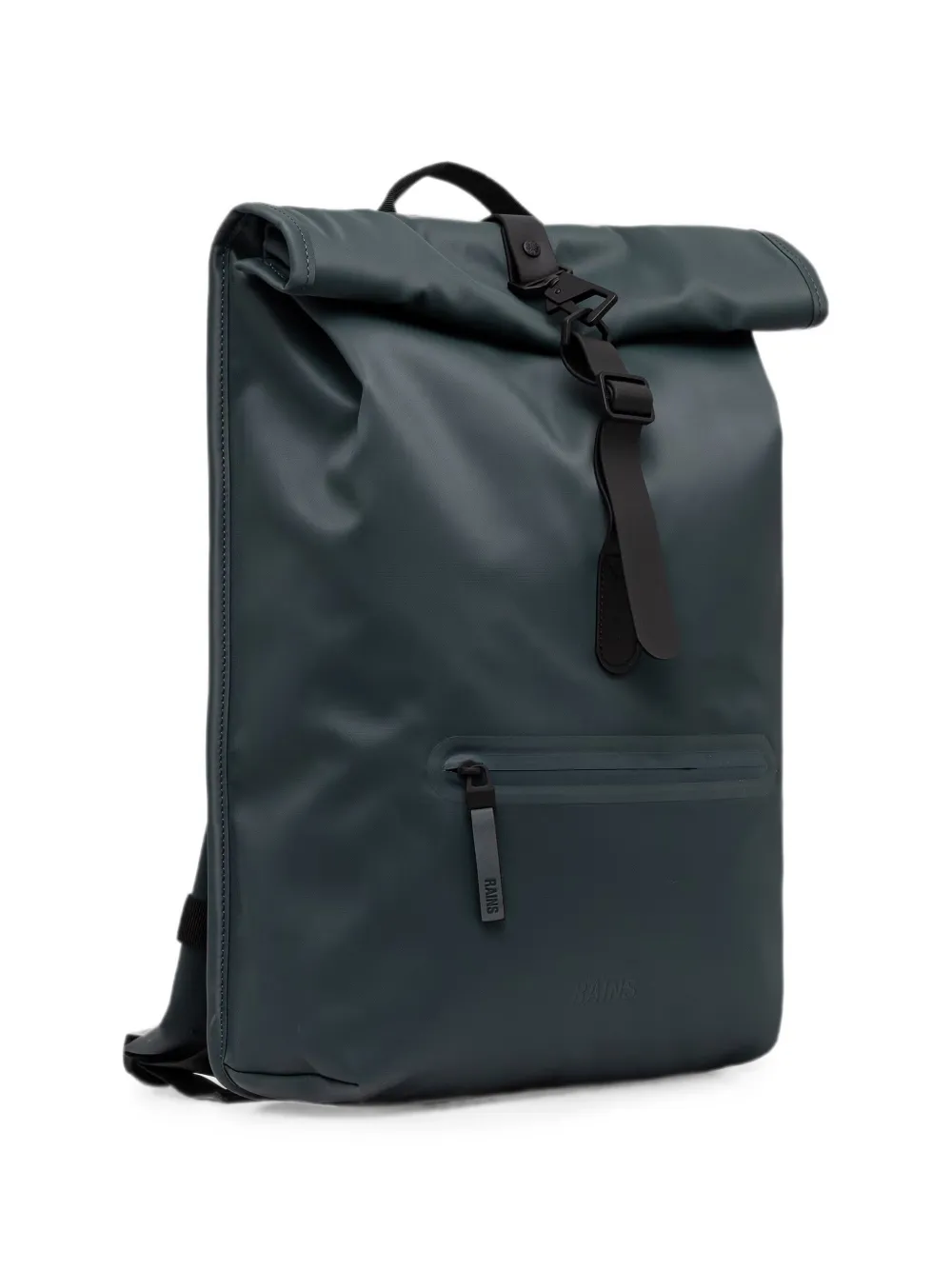 Rains Roll-top Backpack In Green