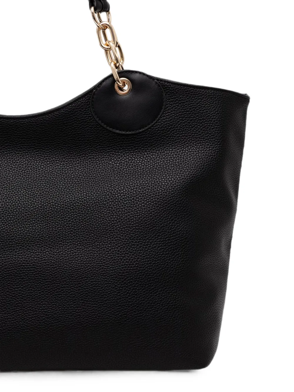 LIU JO Shopper met logoplakkaat Zwart
