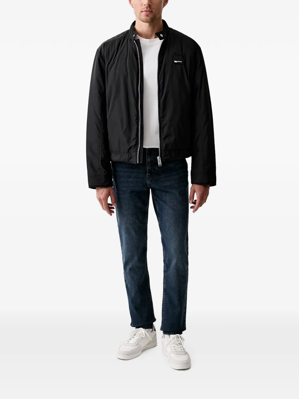 Karl Lagerfeld Jeans Straight jeans Blauw