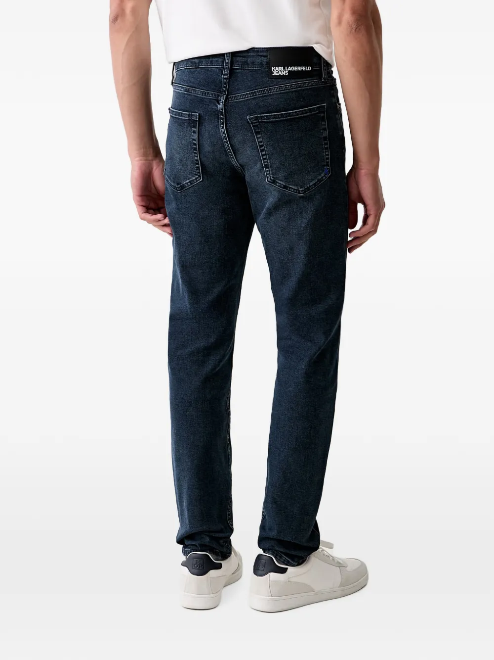Karl Lagerfeld Jeans Straight jeans Blauw