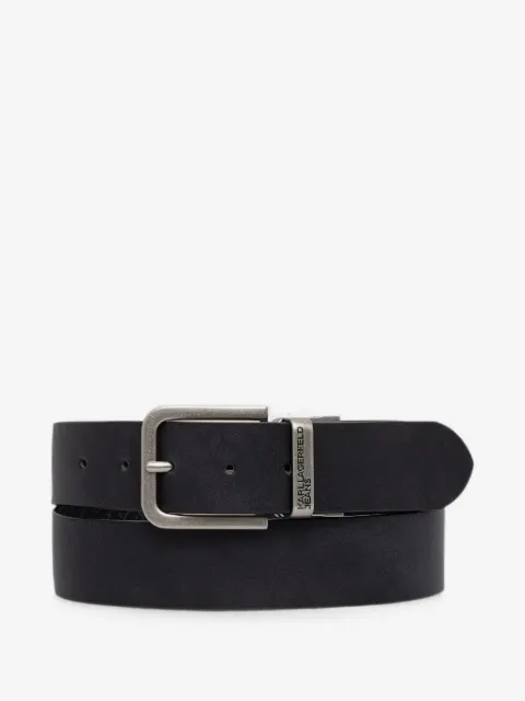 Karl Lagerfeld Jeans ceinture réversible à logo embossé