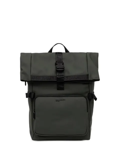 Karl Lagerfeld Jeans mochila con cierre de hebilla y logo