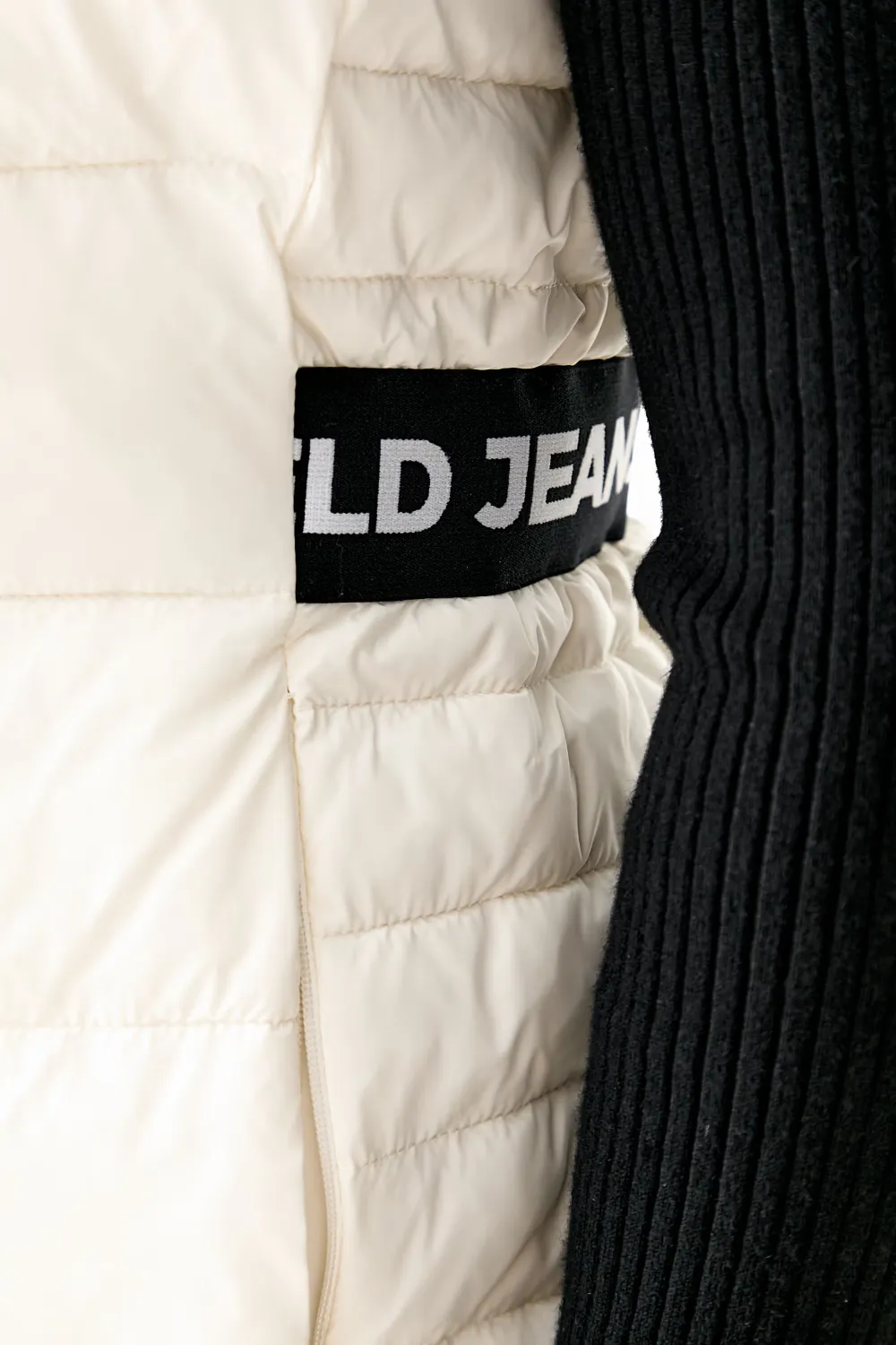 Karl Lagerfeld Jeans Bodywarmer met logoprint Wit