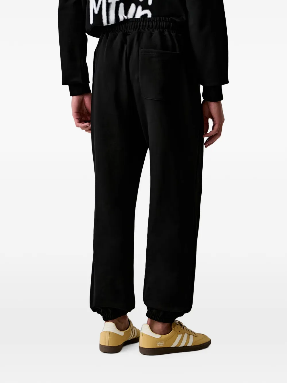 Karl Lagerfeld Jeans Trainingsbroek met trekkoordtaille Zwart