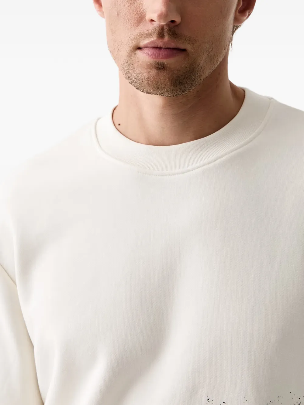 Karl Lagerfeld Jeans Sweater met logoprint Wit
