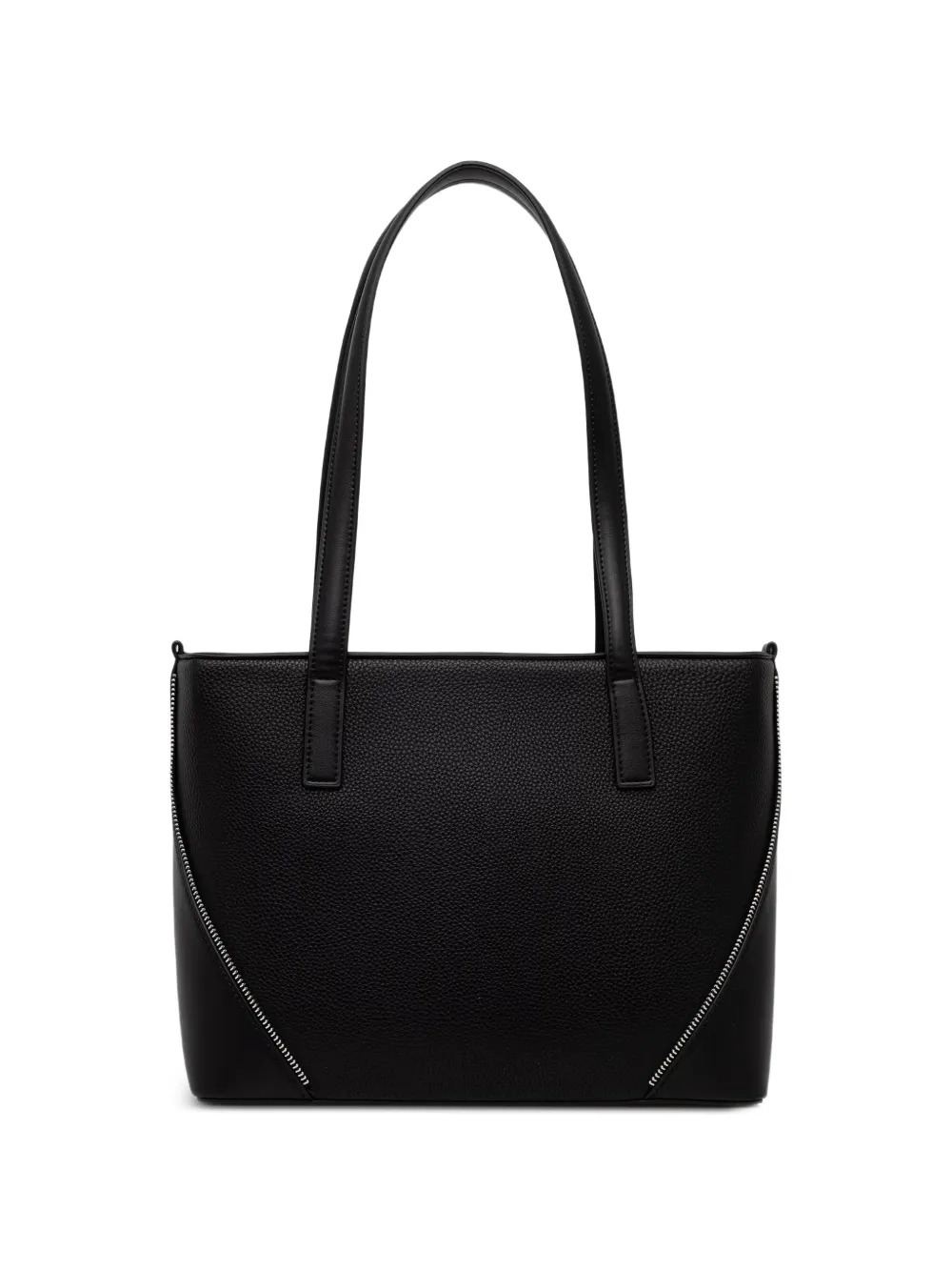 Karl Lagerfeld Jeans Shopper met logo-plakkaat en rits-detail Zwart