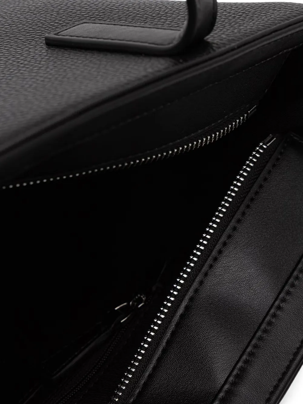 Karl Lagerfeld Jeans Shopper met logo-plakkaat en rits-detail Zwart