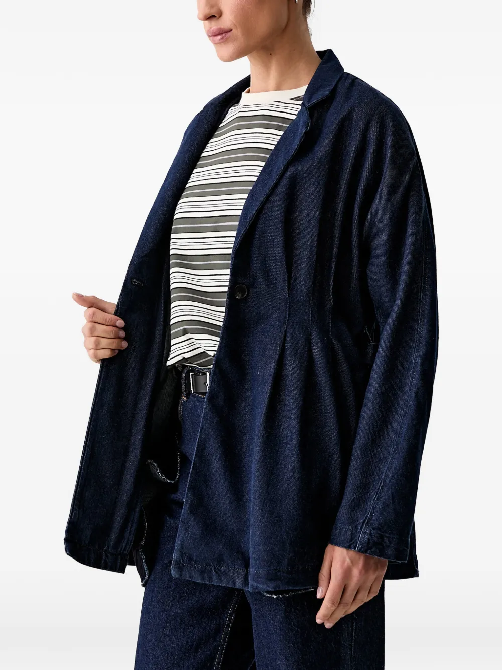 rag & bone Denim jack Blauw