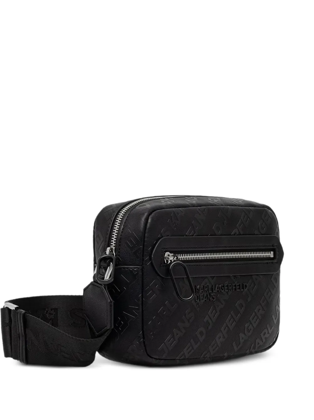 Karl Lagerfeld Jeans logo-embossed belt bag - Schwarz