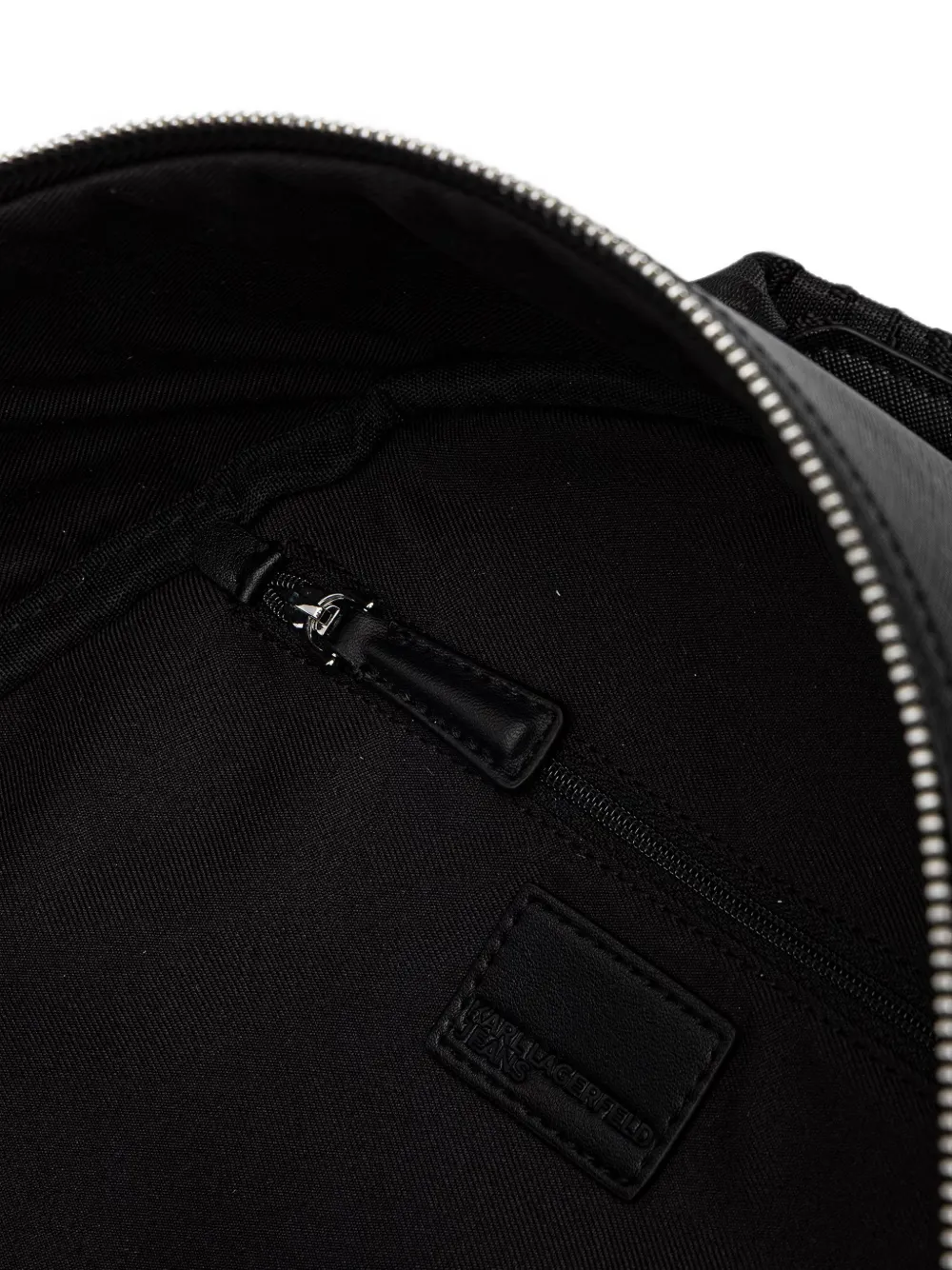 Karl Lagerfeld Jeans Rugzak met logoprint Zwart