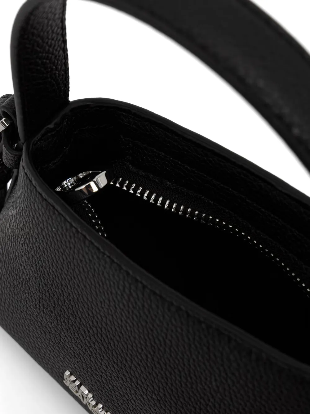 Karl Lagerfeld Jeans Asymmetrische crossbodytas met logo-plakkaat Zwart