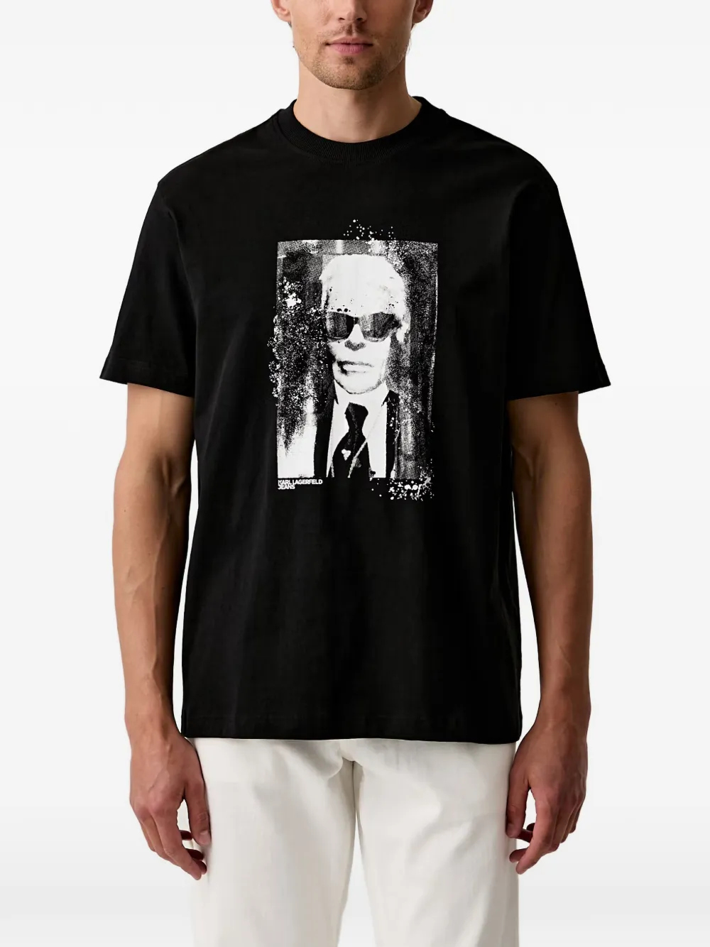 Karl Lagerfeld Jeans graphic-print T-shirt