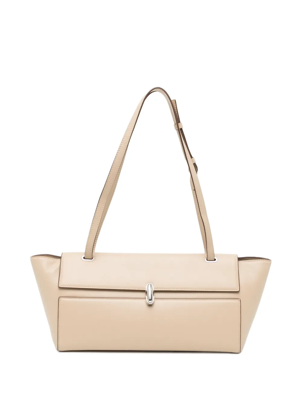 Savette symmetry trapeze shoulder bag - Toni neutri