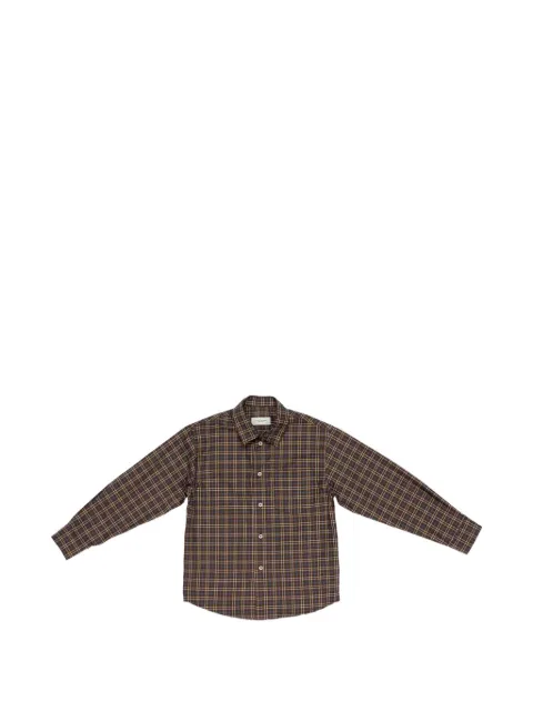 Paolo Pecora check-pattern button-up shirt