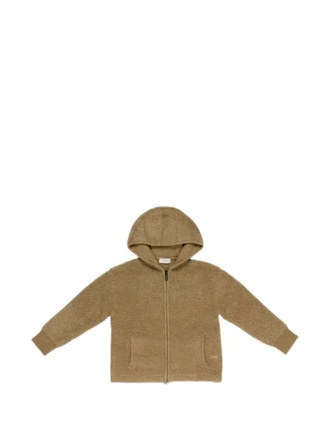 Paolo Pecora zip-up teddy hoodie