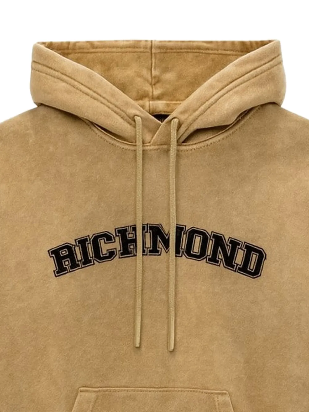 John Richmond Junior Hoodie met geborduurd logo Beige