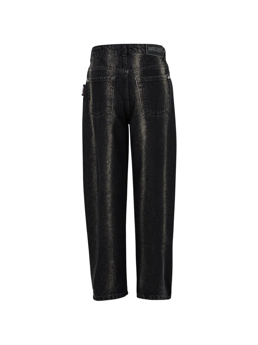 Just Cavalli Kids Jeans met vervaagd effect Zwart