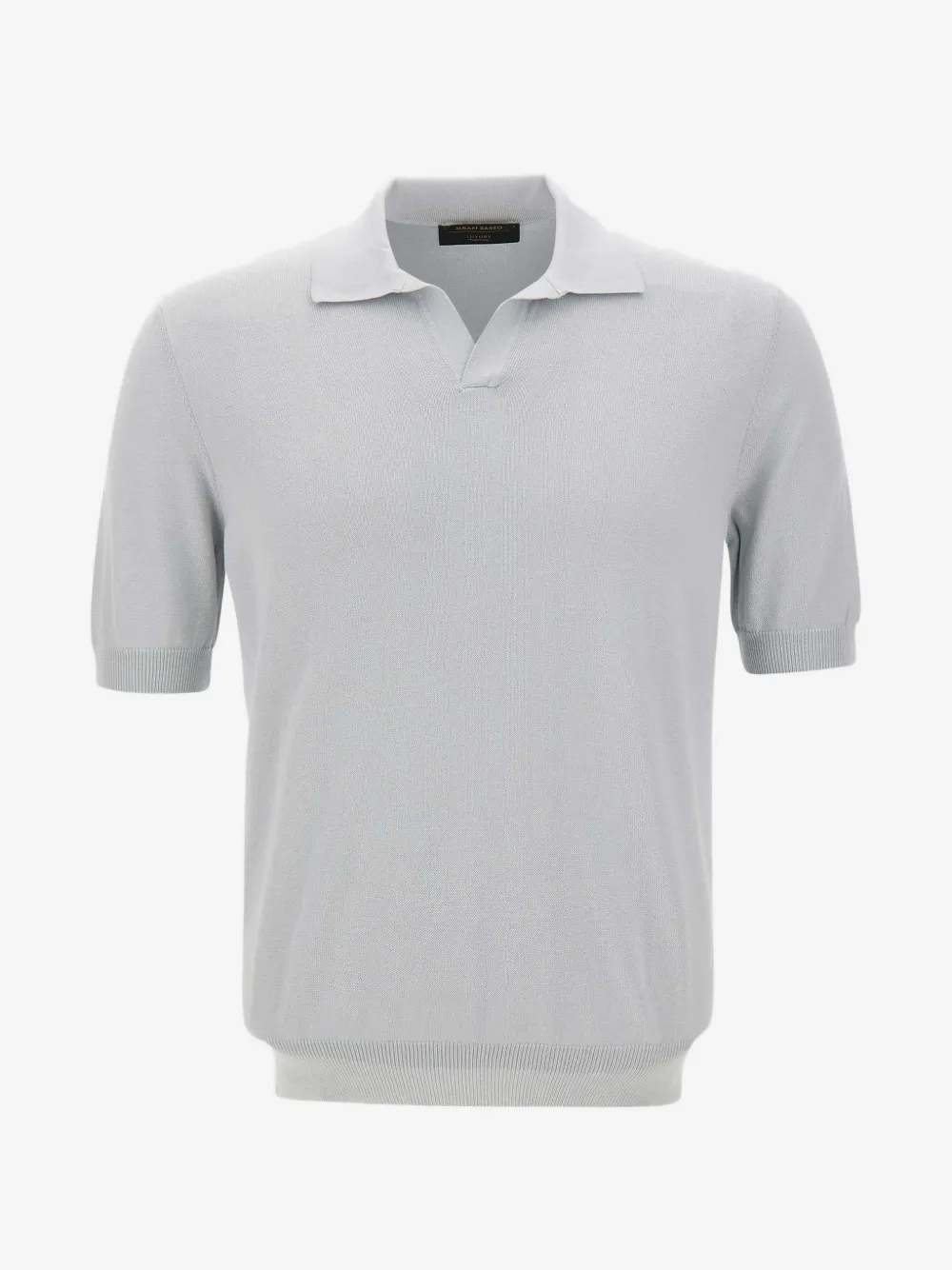Gran Sasso polo-collar T-shirt | Grey | Image 1